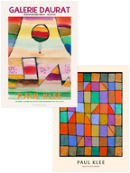 Paul Klee Architecture - Poster Seti Duo
