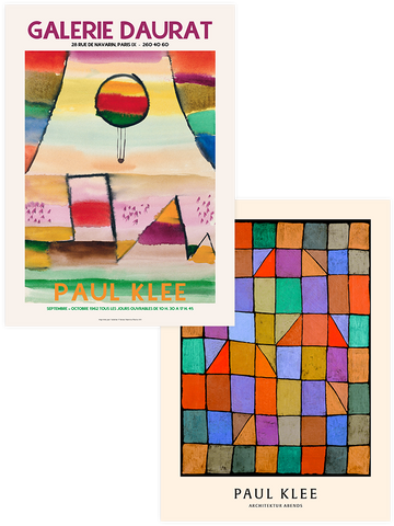 Paul Klee Architecture - Poster Seti Duo
