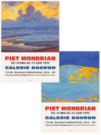 Mondrian Afiş - Poster Seti Duo