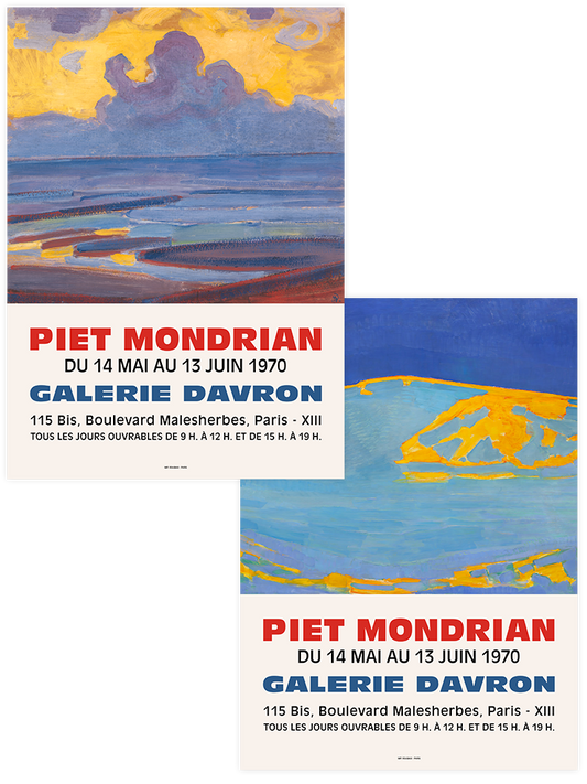 Mondrian Afiş - Poster Seti Duo