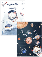 Minik Astronotlar - Poster Seti Duo