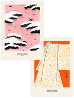 Bijutsu Sekai Illustrations - Poster Seti Duo