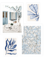 Blue Elegance Poster Seti