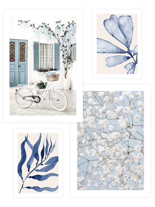 Blue Elegance Poster Seti