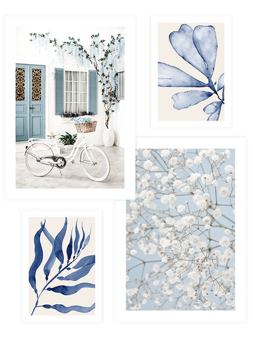 Blue Elegance Poster Seti