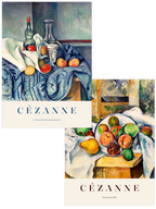 Cezanne Nature Morte - Poster Seti Duo