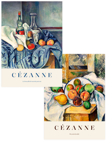 Cezanne Nature Morte - Poster Seti Duo
