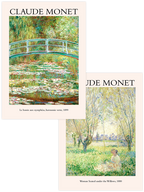 Claude Monet Woman Seated - Poster Seti Duo