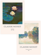 Monet Nympheas - Poster Seti Duo