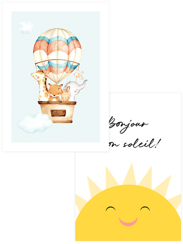 Sunny Touch -  Poster Seti Duo