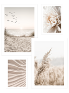 Beige Mood Poster Seti