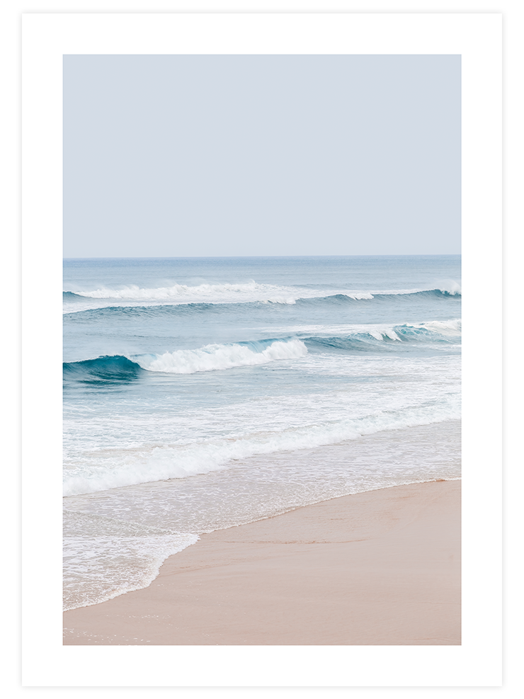 Deniz Ve Kumsal - Art Print