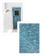 Bleu Azur - Poster Seti Duo