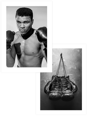 İkonik Muhammed Ali - Poster Seti Duo