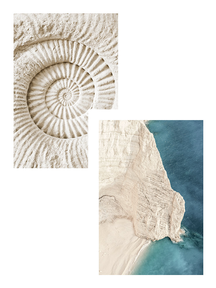 Natural Blue - Poster Seti Duo Ürün ana görseli