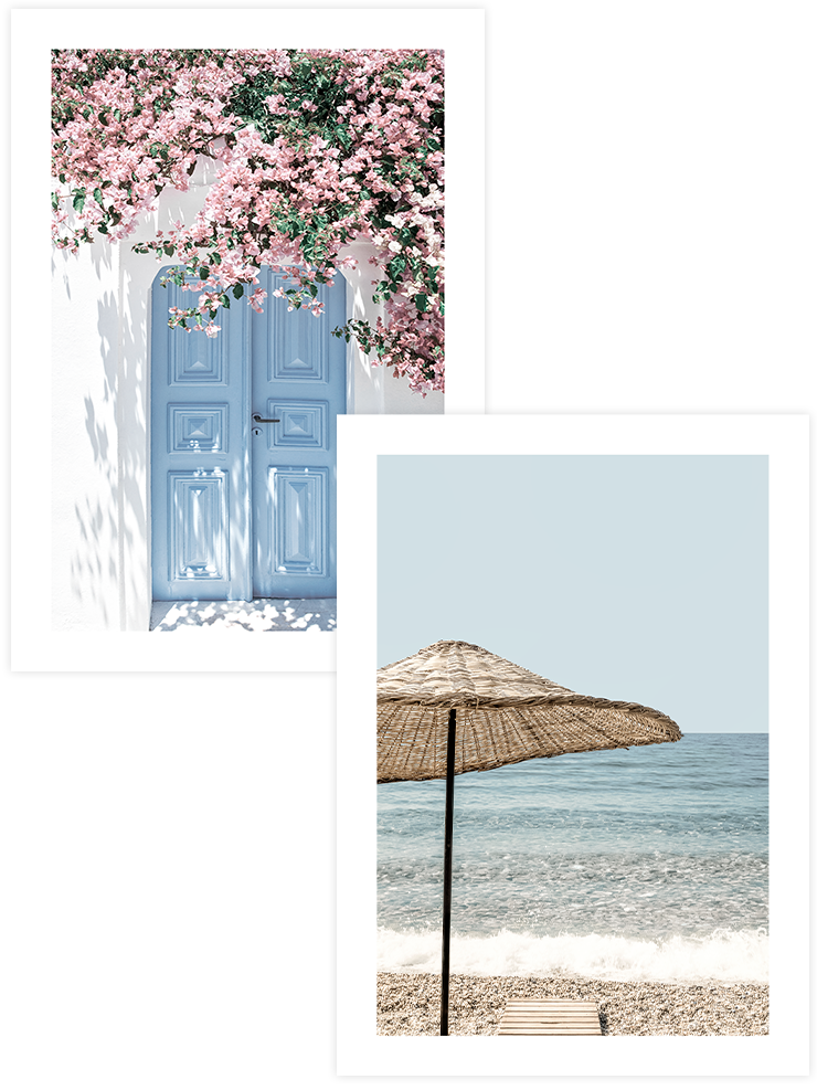 Mediterranean Magic - Poster Seti Duo Fotoğraflar Poster