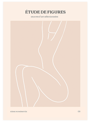 Etude de Figures - Poster Seti Duo