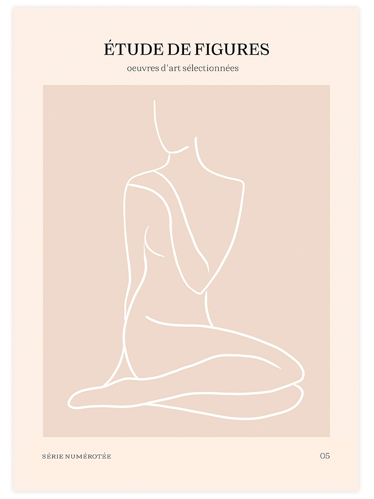 Etude de Figures - Poster Seti Duo