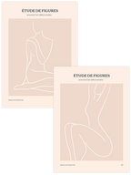 Etude de Figures - Poster Seti Duo