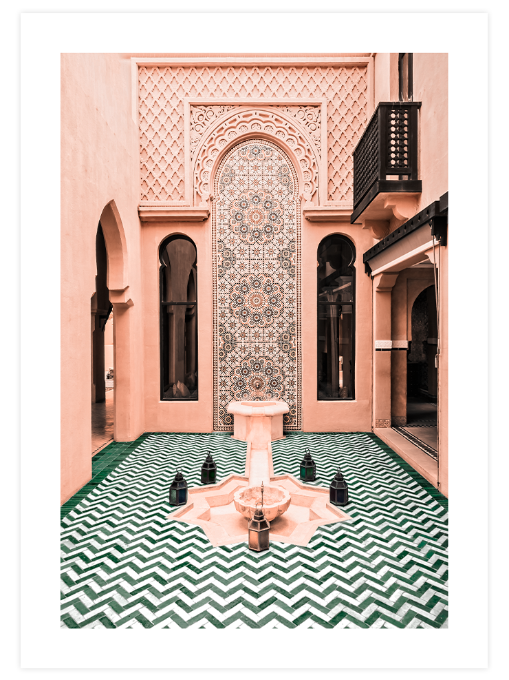 Çeşme & Çiçek - Poster Seti Duo