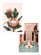 Çeşme & Çiçek - Poster Seti Duo