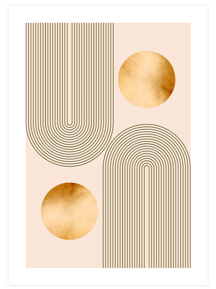 Golden Arch - Poster Seti Duo Ürün ikincil görseli