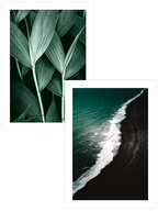 Green Aesthetic - Poster Seti Duo