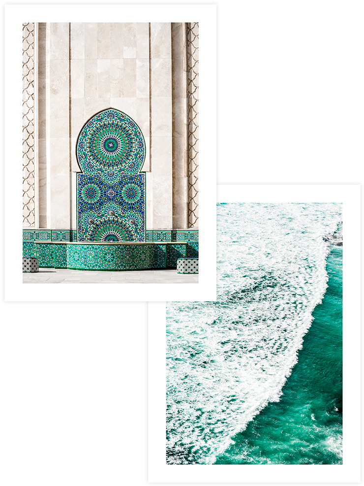 Vert Oriental - Poster Seti Duo