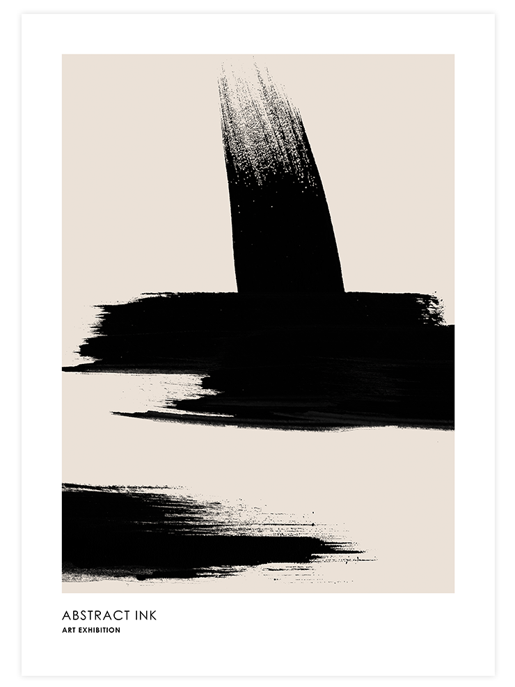 Abstract Ink - Poster Seti Duo  Poster