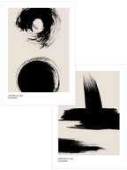 Abstract Ink - Poster Seti Duo