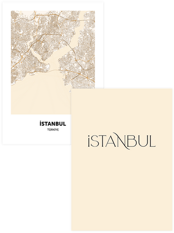 Istanbul with Style - Poster Seti Duo