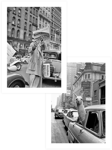 İkonik New York - Poster Seti Duo