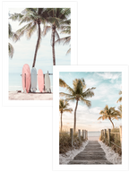 Surf Lovers - Poster Seti Duo