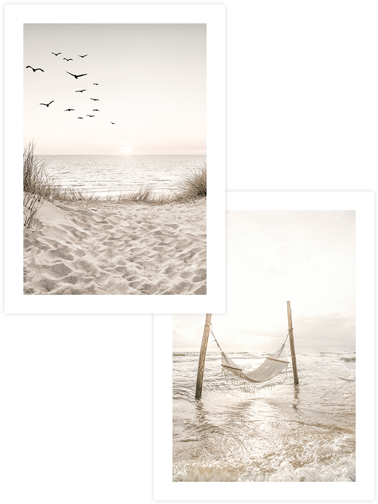 Sükunet Ve Sakinlik - Poster Seti Duo Ürün ana görseli