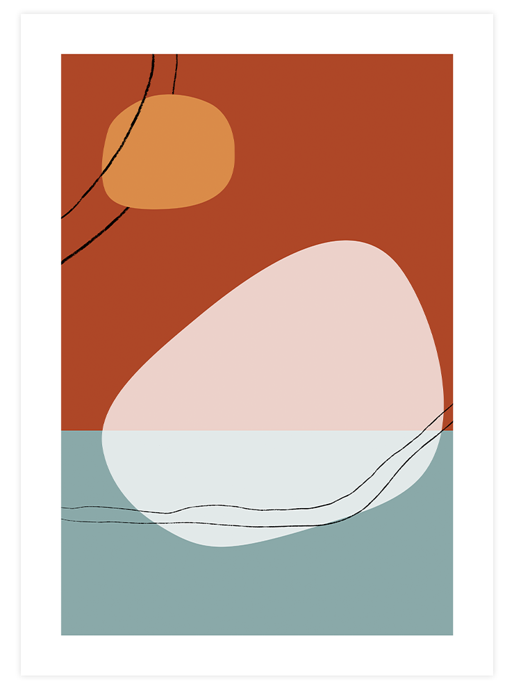 Shapes & Lines - Poster Seti Duo  Poster