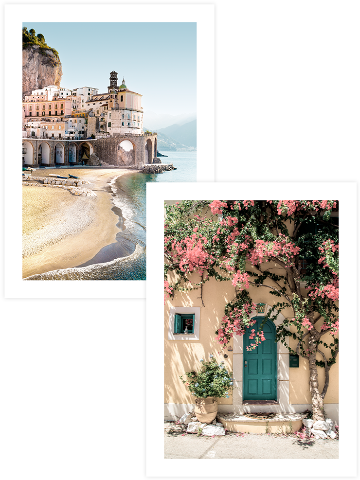 Amalfi Inside - Poster Seti Duo Fotoğraflar Poster