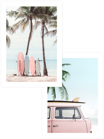 Surf Time - Poster Seti Duo