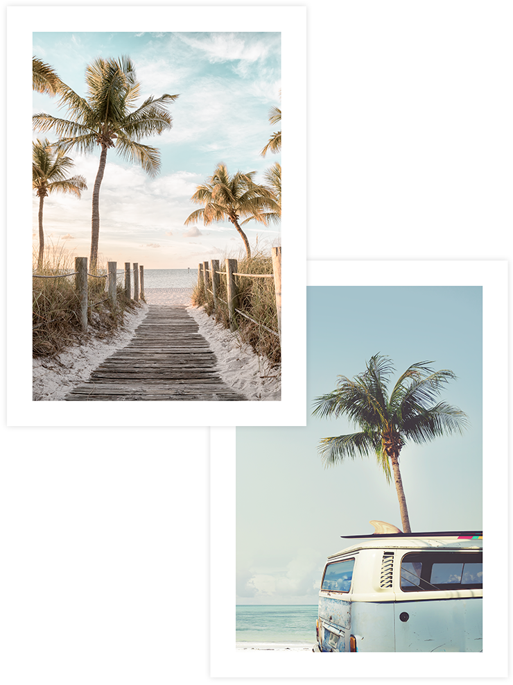 Surf Time - Poster Seti Duo