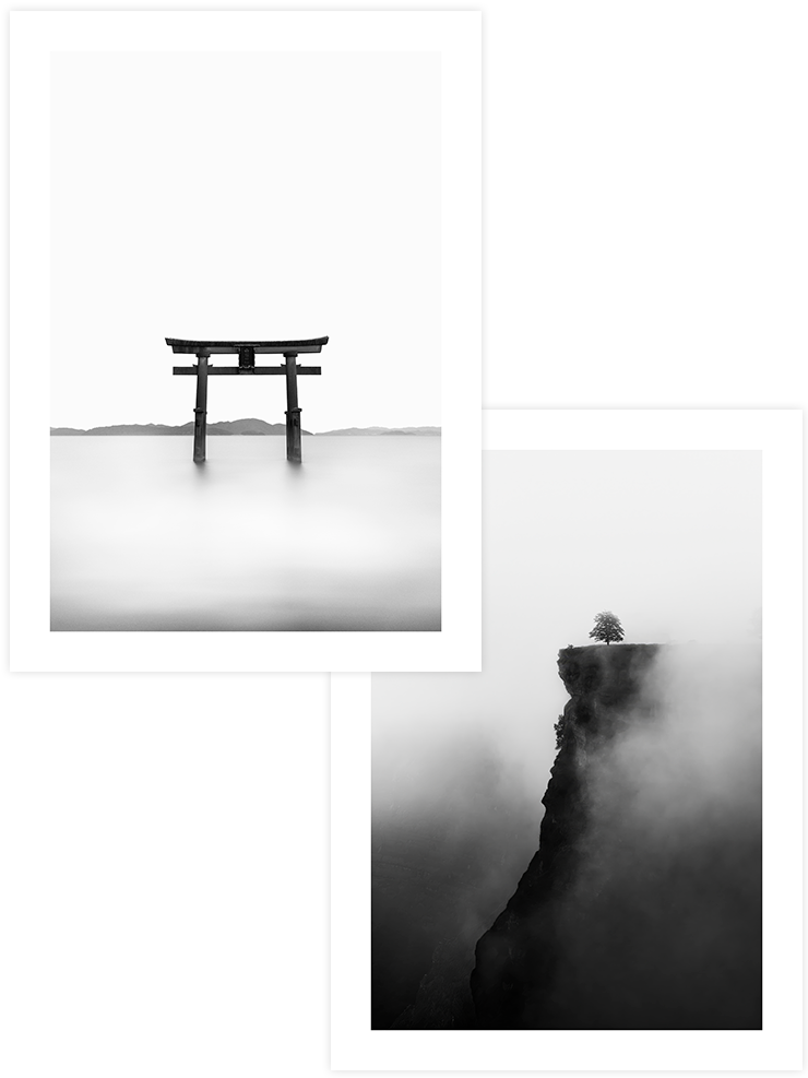 Minimalist Photography - Poster Seti Duo