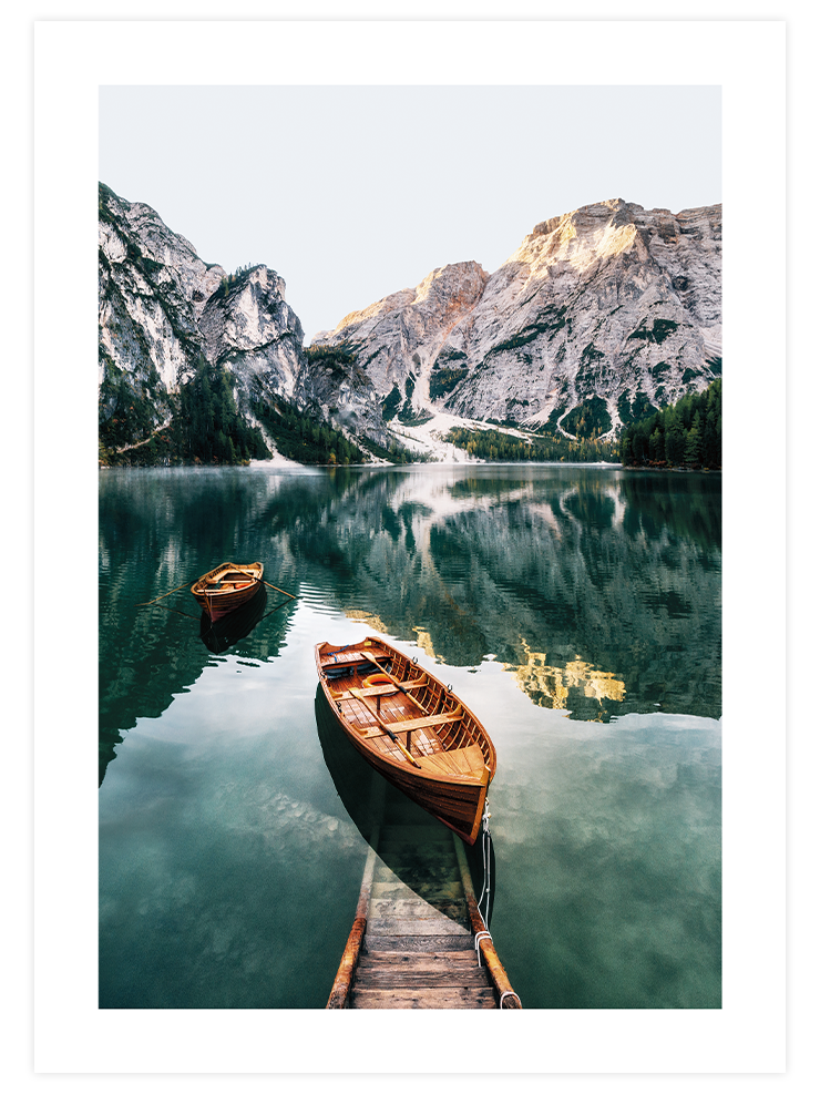 Peaceful Landscape - Poster Seti Duo