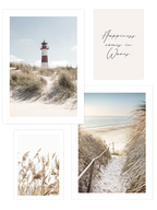 Happiness Comes in Waves Poster Seti