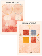 Hilma Af Klint The Ten Largest No.9 & 10 - Poster Seti Duo