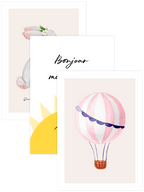 Good Morning Bonjour - Poster Seti Trio