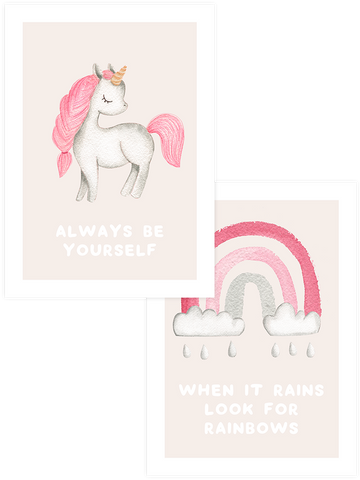 Magic Pink Touch - Poster Seti Duo