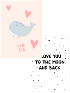 Love You - Poster Seti Duo