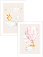 Bulutlara Seyahat - Poster Seti Duo