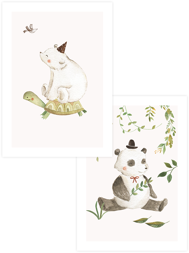 Sevimli Dokunuş - Poster Seti Duo