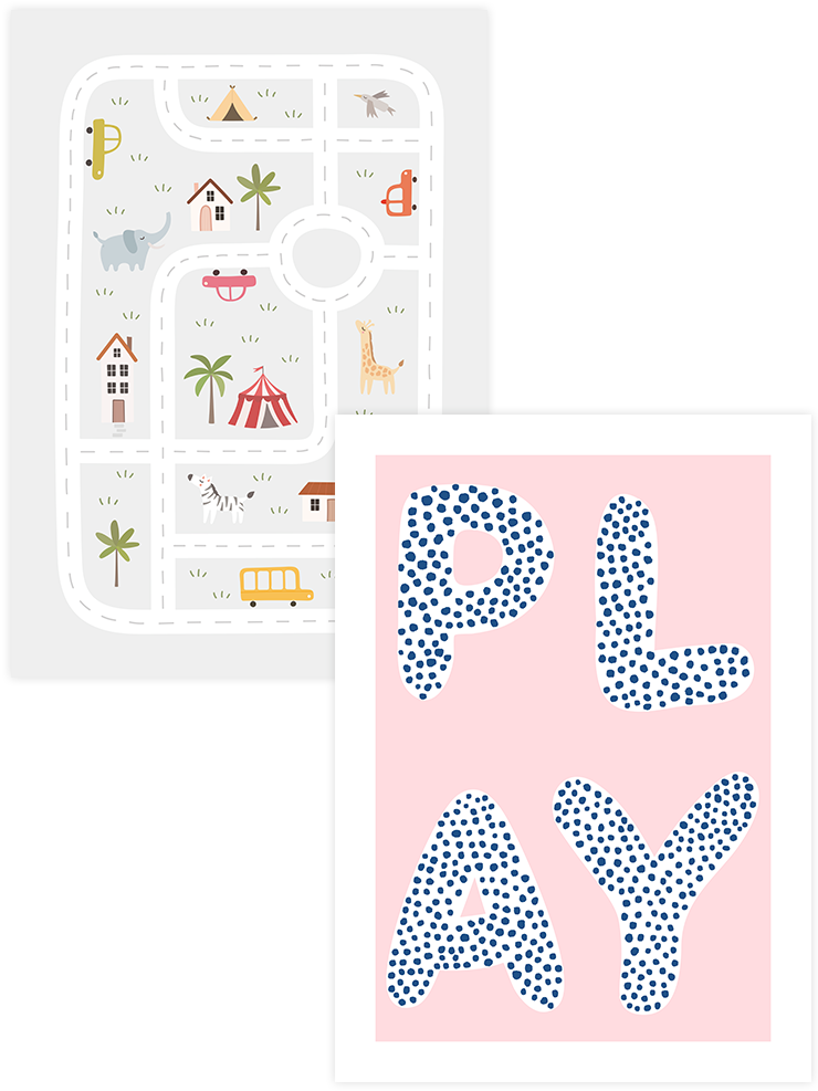 Play - Poster Seti Duo