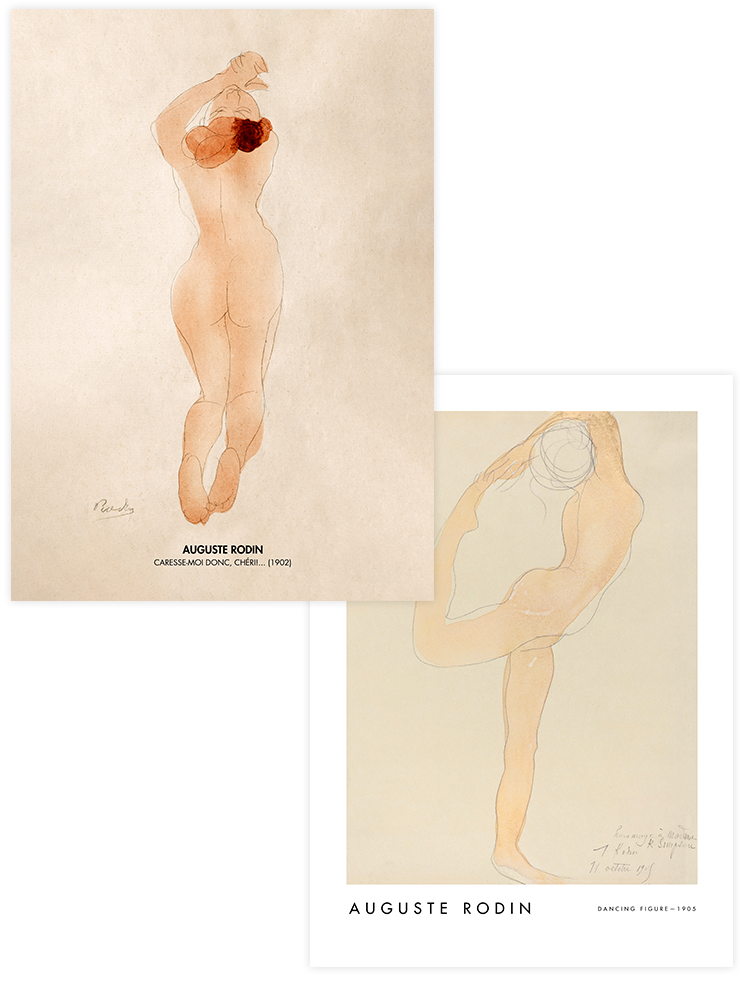 Rodin Art - Poster Seti Duo Ürün ana görseli