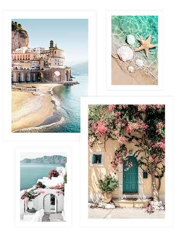 Mediterranean Beauty Poster Seti